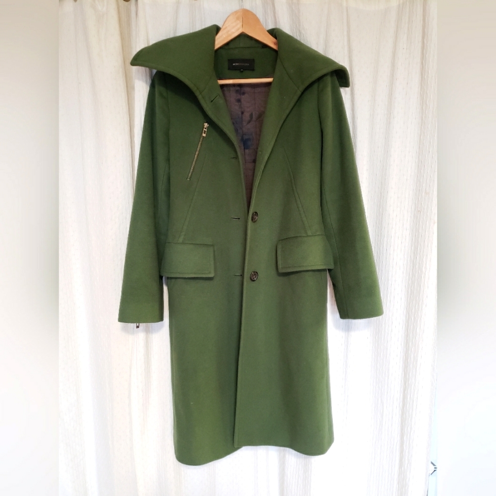 BCBG Maxazria Cashmere Trench